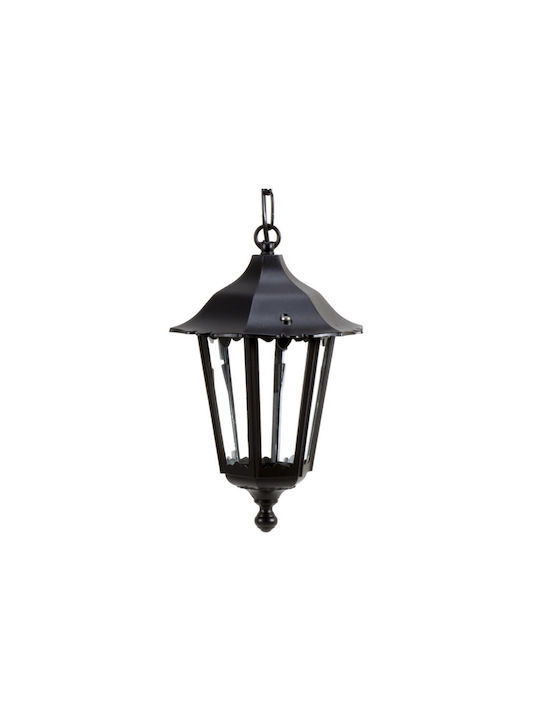 Lido Outdoor Hanging Ceiling Light in Black Color L52A-3204