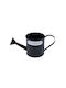 Uncle George Planter Metal Black 10.5x10.5x10.5cm.
