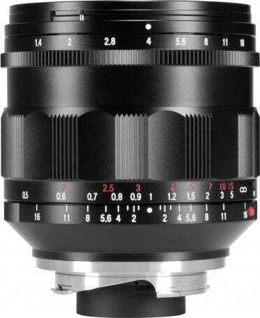 Voigtlander Φωτογραφικός Φακός Nokton 21mm f/1.4 Aspherical Wide Angle για Leica M Mount Μαύρος
