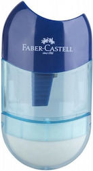 Faber-Castell Apple Combi Plastic Sharpener Blu...