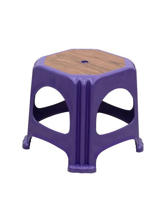 Garden Stool Outdoor Polypropylene Desia Purple...