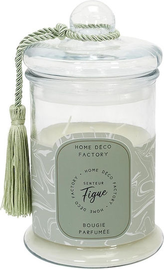 Αρωματικό Κερί Home Deco Factory Διάρκεια Καύσης 80 Ώρες Άρωμα Figue Διαστάσεις 13.2x23.5cm Bo5578