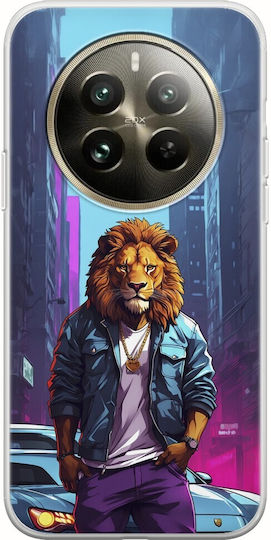 Street Animals Lion Realme 12 Pro Plus 5g Flexible Tpu Transparent Silicone