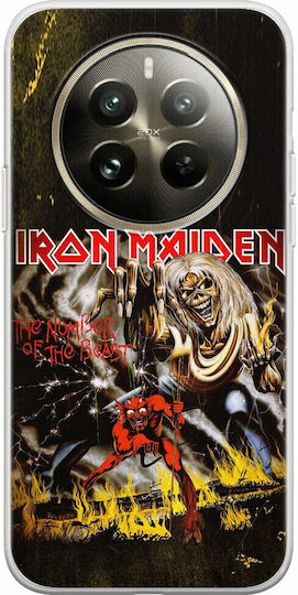 Iron Maiden Number Beast Realme 12 Pro Plus 5g Flexible Tpu Transparent Silicone