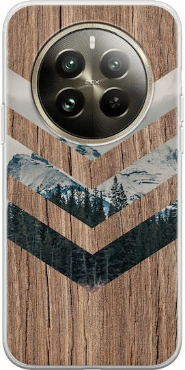 Chevron Mountain Realme 12 Pro Plus 5g Flexible Tpu Transparent Silicone