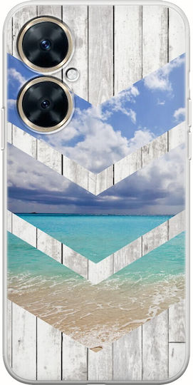Holzstrand Huawei Nova 11i Flexibles TPU Transparentes Silikon