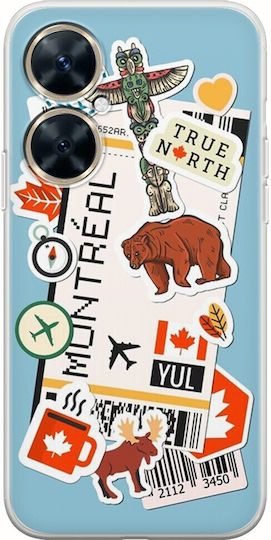 Ticket nach Montreal Huawei Nova 11i flexibles TPU transparentes Silikon