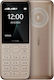 Nokia 130 (2023) Dual SIM Mobile Phone with Buttons (English Menu) Gold