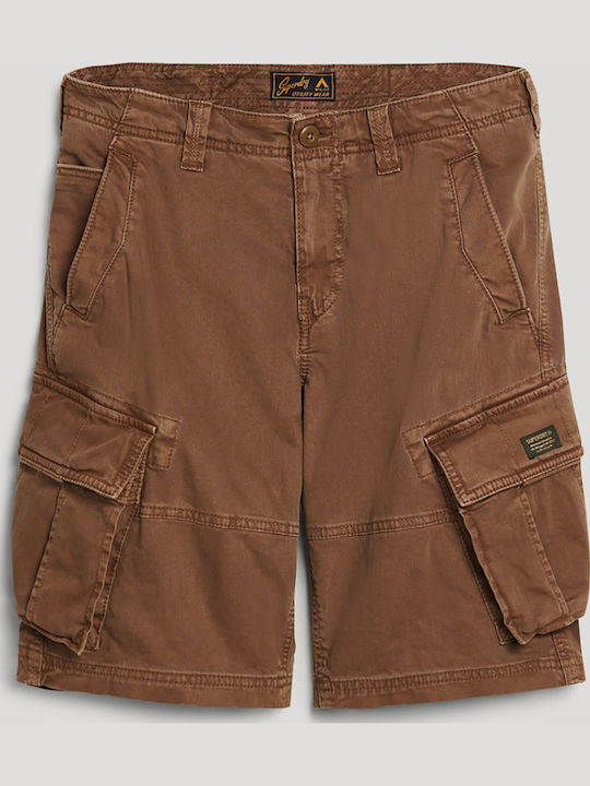 Superdry Ovin Core Ανδρική Βερμούδα Cargo Brown