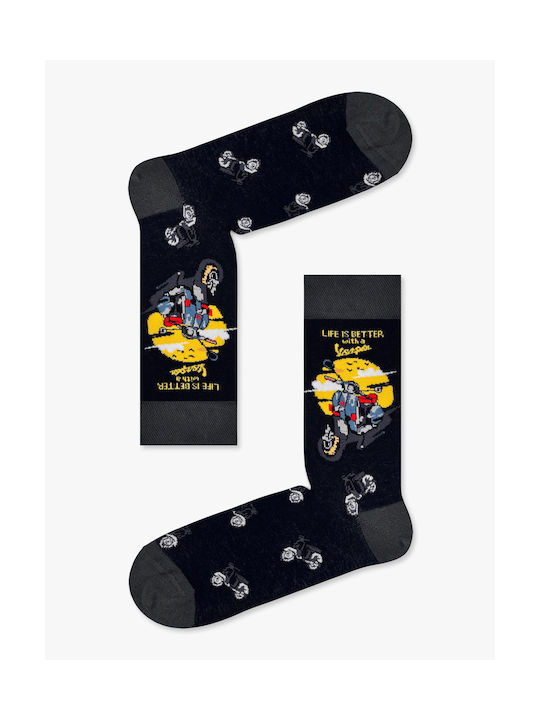 Nodo Cotton Socks with Vespa Designs