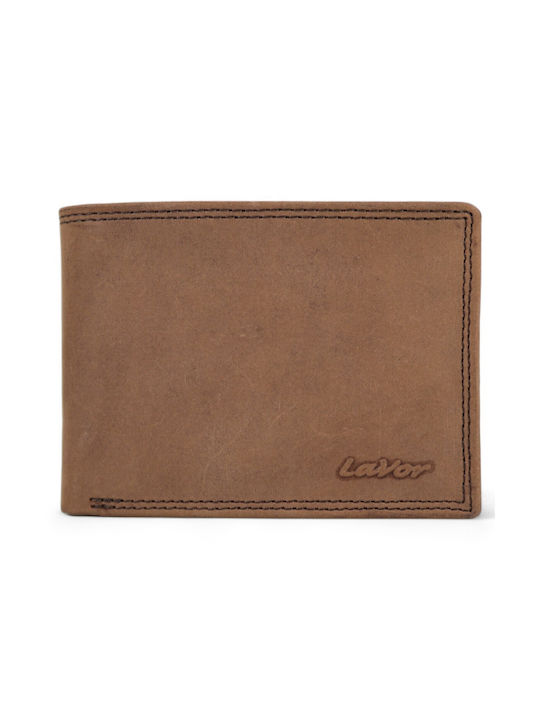 Lavor Men's Leather Wallet with RFID Brown