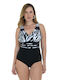 MiandMi One-Piece Swimsuit Black and white