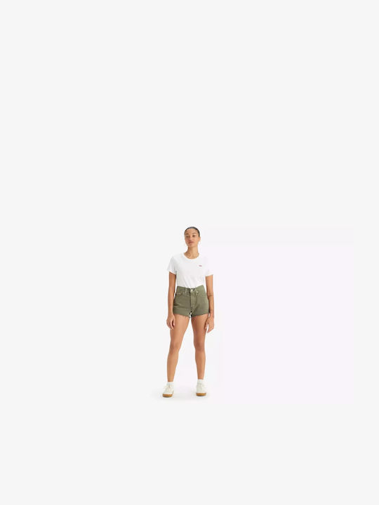 Levi's 501 Original Women's Jean High-waisted Shorts Green