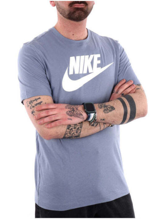 Nike Herren T-Shirt Kurzarm Gray