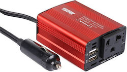 Invertor Auto Modificat Sine Wave 150W pentru Convertirea 12V DC în 220V AC Invertor Auto Modificat Sine Wave 150W pentru Convertirea 12V DC în 220V AC