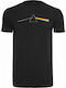 Merchcode Dark Side Moon T-shirt Pink Floyd Schwarz Baumwolle
