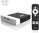 Mecool TV Box KM7 Plus EU Plug EDA004371603 4K UHD με WiFi USB 2.0 2GB RAM και 16GB Αποθηκευτικό Χώρο με Λειτουργικό Android 11.0 και Google Assistant
