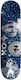 Opera 8.25" Skateboard Shortboard Blue