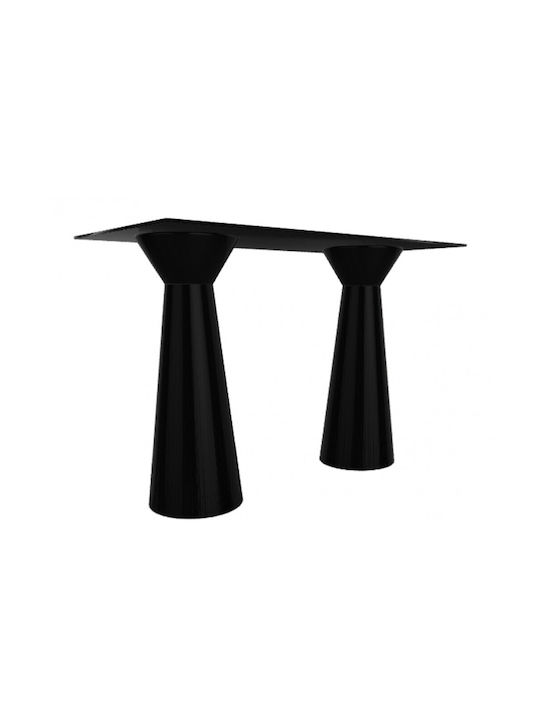 Roller Table Black 120x50x110cm