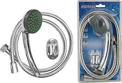 Metallic Shower Hose Silver