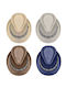 Summertiempo Men's Fedora Brown