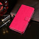 Ulefone Note 7 Idewei Crazy Horse Texture Horizontal Flip Leather Case Holder & Card Slots & Wallet Rose Red