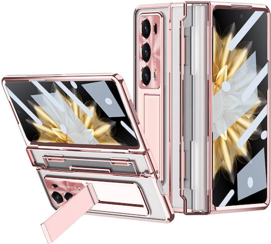 Honor Magic V2 Phantom Armor Serie Integrierte Klapphandyhülle Pink