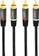 LogiLink Kabel 2x RCA-Stecker - 2x RCA-Stecker 3m CA1206