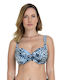 MiandMi Bikini-Oberteil Blue