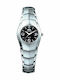 Time Force Women's Watch with Silver Metal Bracelet