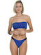 Set Bikini Μπουστάκι Μπλε