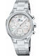 Lotus Watches Damen Uhr mit Silber Metallarmband