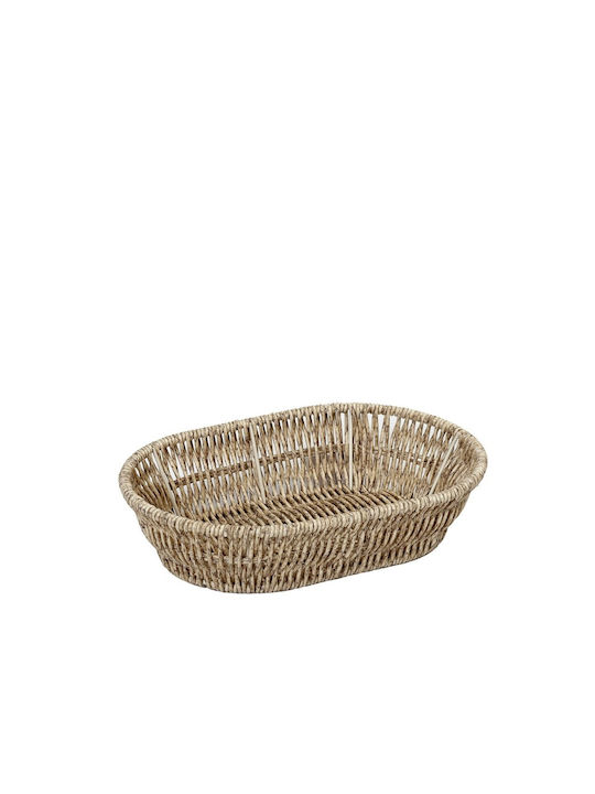 Espiel Bread Box Wicker Beige 22x14x5cm