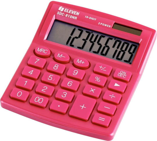 Eleven Liquids Calculator în Culoarea Roz 1buc