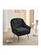 801 Sessel Black 76x77x89cm