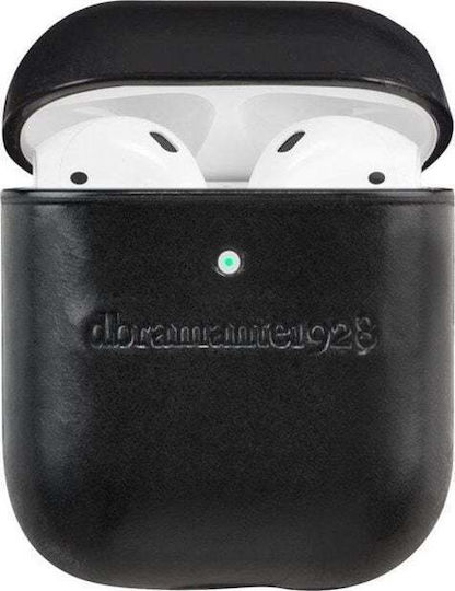 Dbramante Protective Case Copenhagen Leather for AirPods 1 / 2 Black