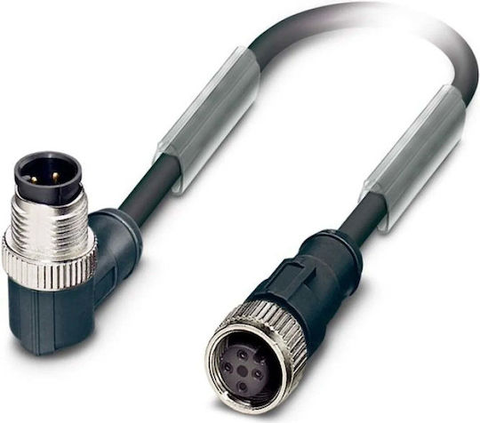 Lapp Kabel Verbindungskabel 5m M12 Stecker M12 Winkelstecker Fieldbus Ab-c4-m12ms-5 0pvc-m12fa 22260705