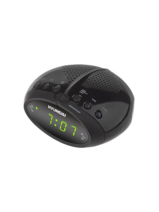 UmiDigi Επιτραπέζιο Ψηφιακό Ρολόι με Ξυπνητήρι & Ραδιόφωνο Μαύρο RAC213B