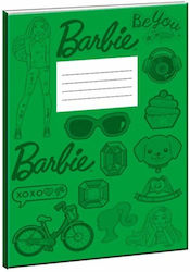 Caiet Gim Barbie verde 17x25cm 349-64400-1