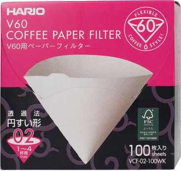 Hario Coffee Paper Filter 100pcs