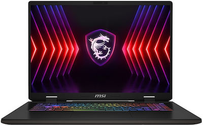 MSI Sword 17 HX B14VFKG-020XPL 16" 240Hz (i7-14700HX/16GB/1TB SSD/GeForce RTX 4060/No OS) Cosmos Gray (US Keyboard)