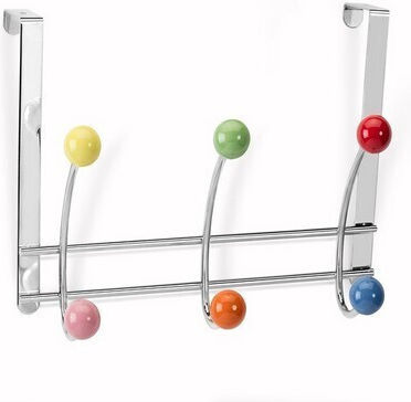 Inofix Wall Hanger Metal 6 Hooks Multicolour