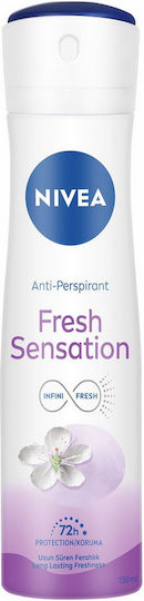 Nivea Fresh Sensation Deodorant 72h Spray 150ml