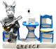 Tourist Magnet Souvenir - Set of 12pcs Resin Magnet Greece 678231