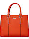 Damentasche Handtasche Orange