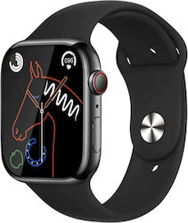 S9 PRO MAX Smartwatch με Παλμογράφο (Μαύρο / Pin)