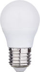 Eurolamp LED Lampen für Fassung E27 und Form G45 Naturweiß 806lm 1Stück