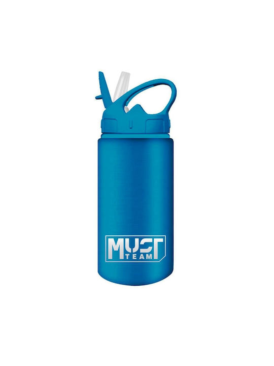 Must Team Παγούρι Αλουμινίου 500ml Μπλε