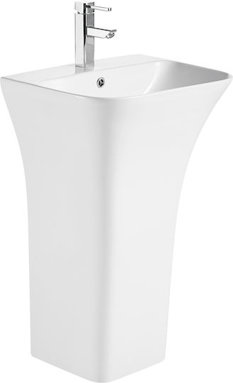 Vinci Countertop Sink Porcelain 55x43.5x83.5cm White