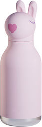Asobu Kinder Trinkflasche Kunststoff mit Strohhalm Gray 460ml